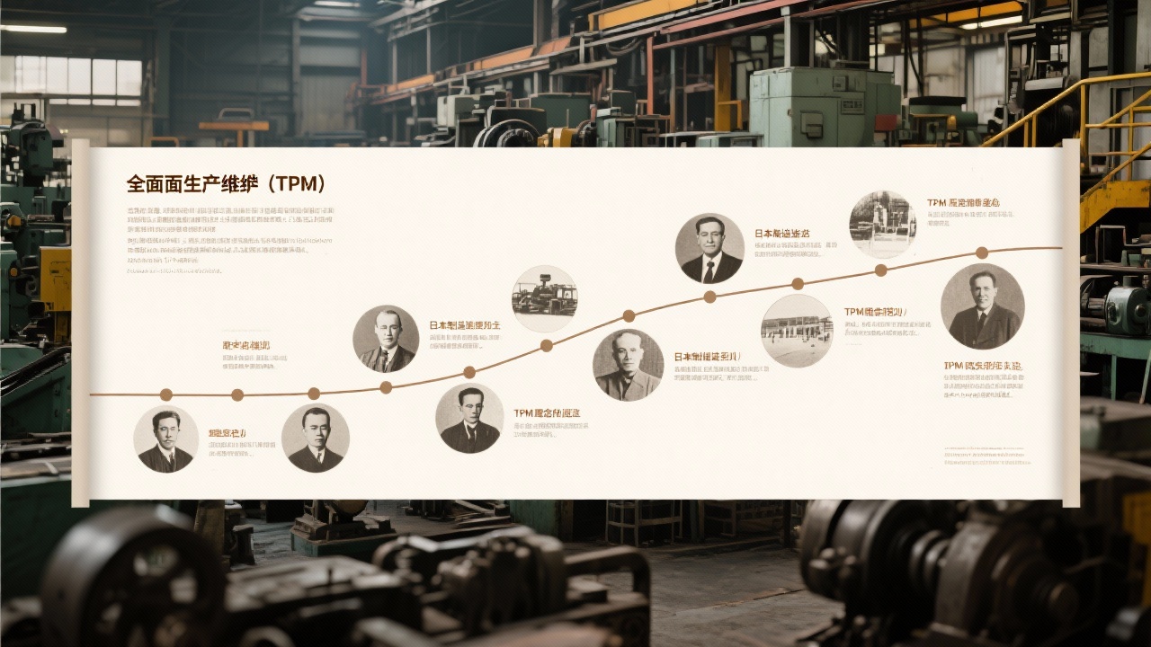 全面生产维护(TPM)的起源与发展:一文带你了解历史背景