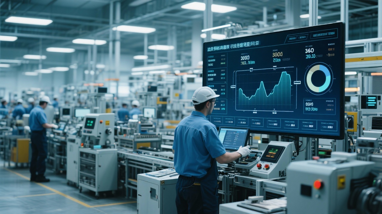 电子看板如何提升生产效率？原理与实际应用解析