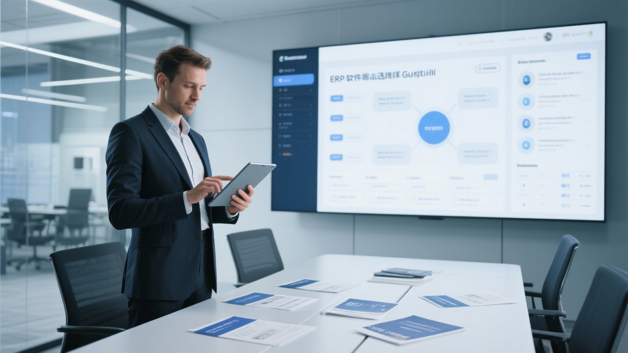 集团ERP管理软件怎么选？揭秘企业高效运营的秘密