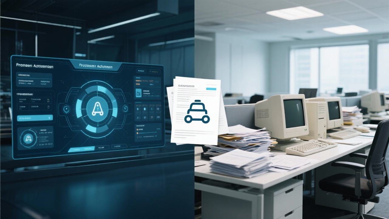 流程自动化系统与传统人工操作的5大区别