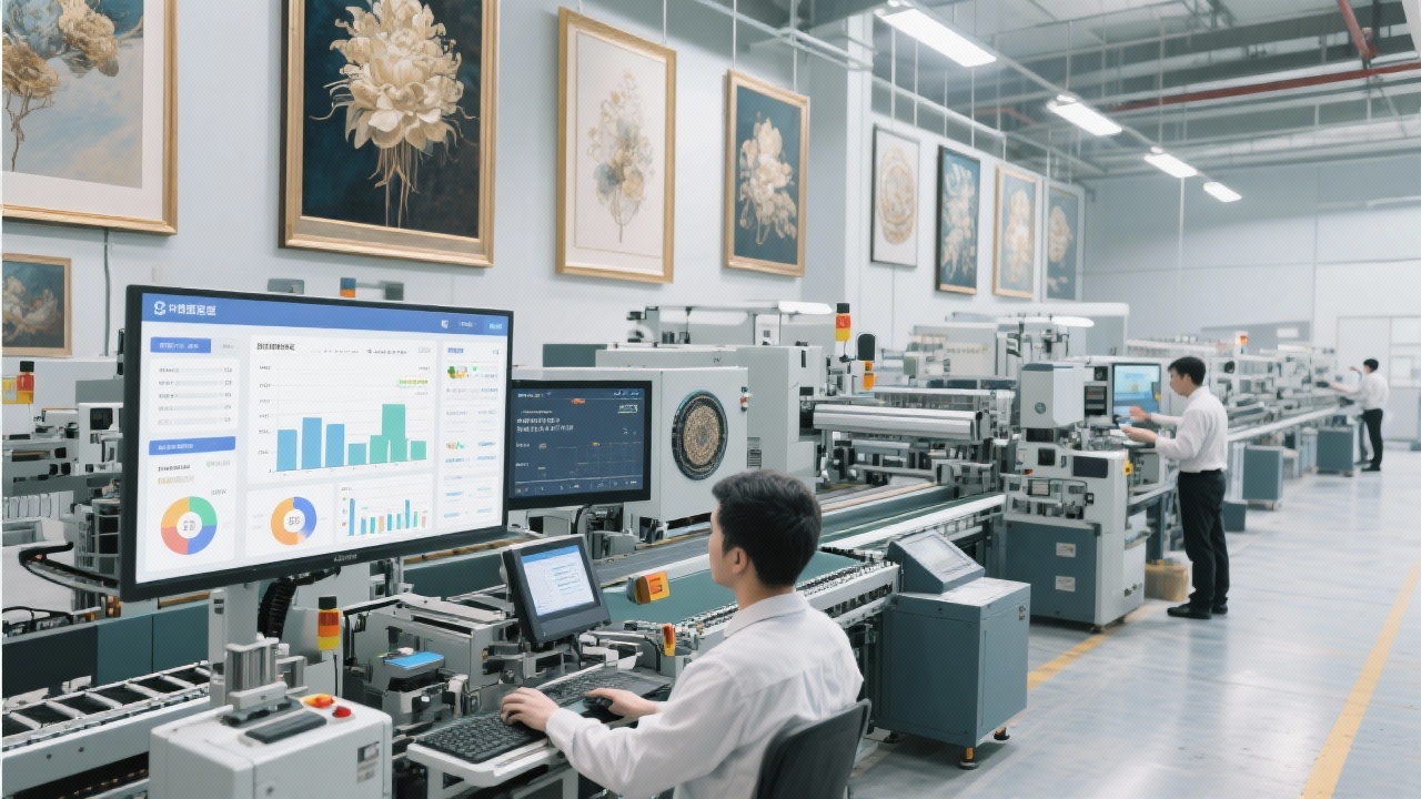 装饰画生产管理流程系统：如何高效运转？