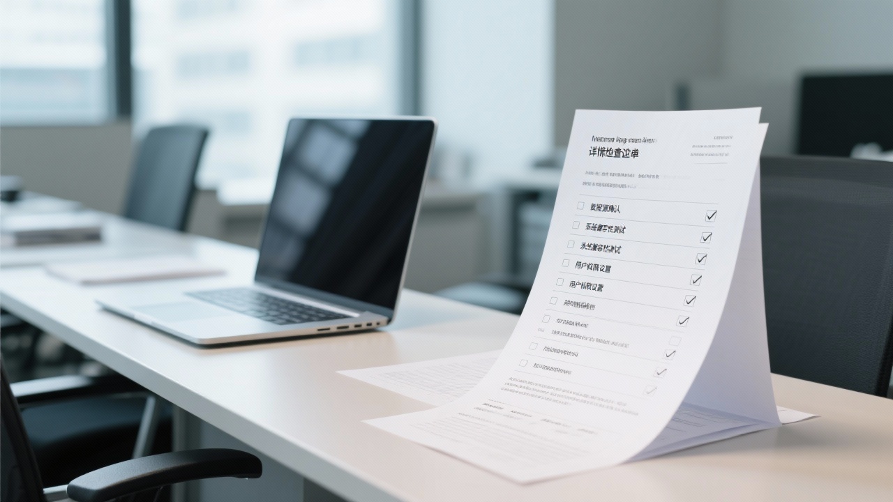 生产报表生成平台实施前的完整检查清单