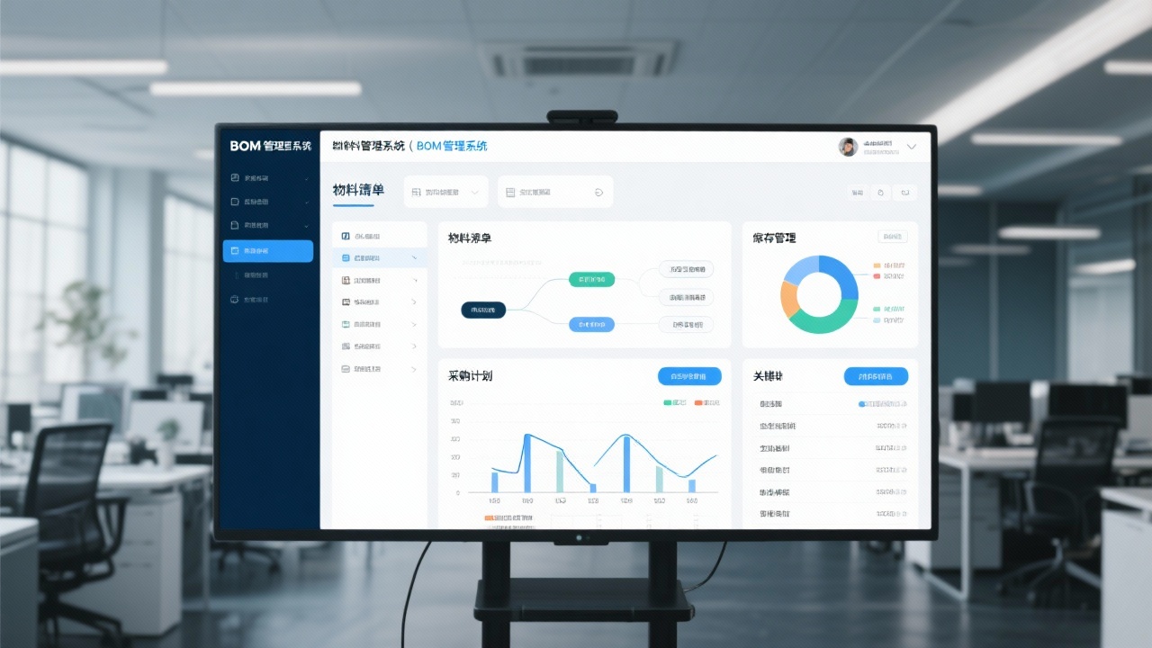 物料管理系统（BOM管理）的组成要素及各自作用