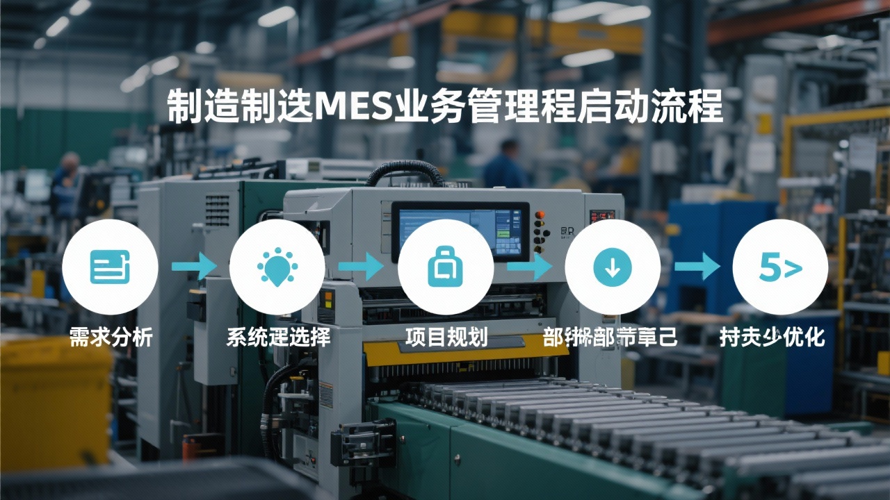 如何开始制造业MES业务管理？5步完整操作流程