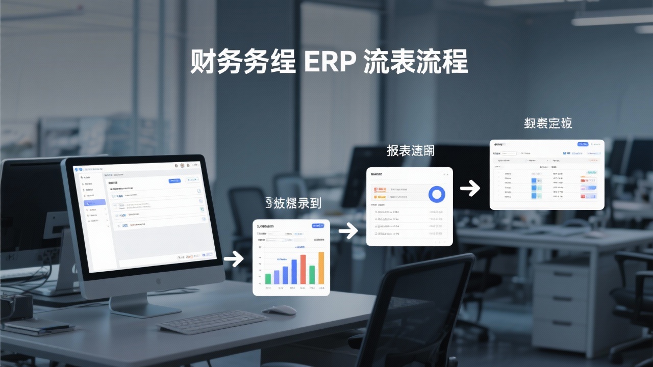 财务ERP流程怎么运行？从凭证录入到报表生成的完整步骤拆解