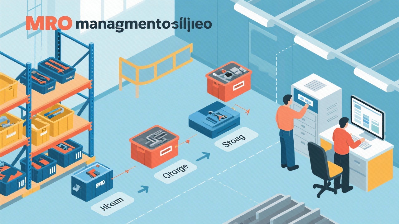 MRO管理有哪些步骤？从采购到维护的完整流程拆解