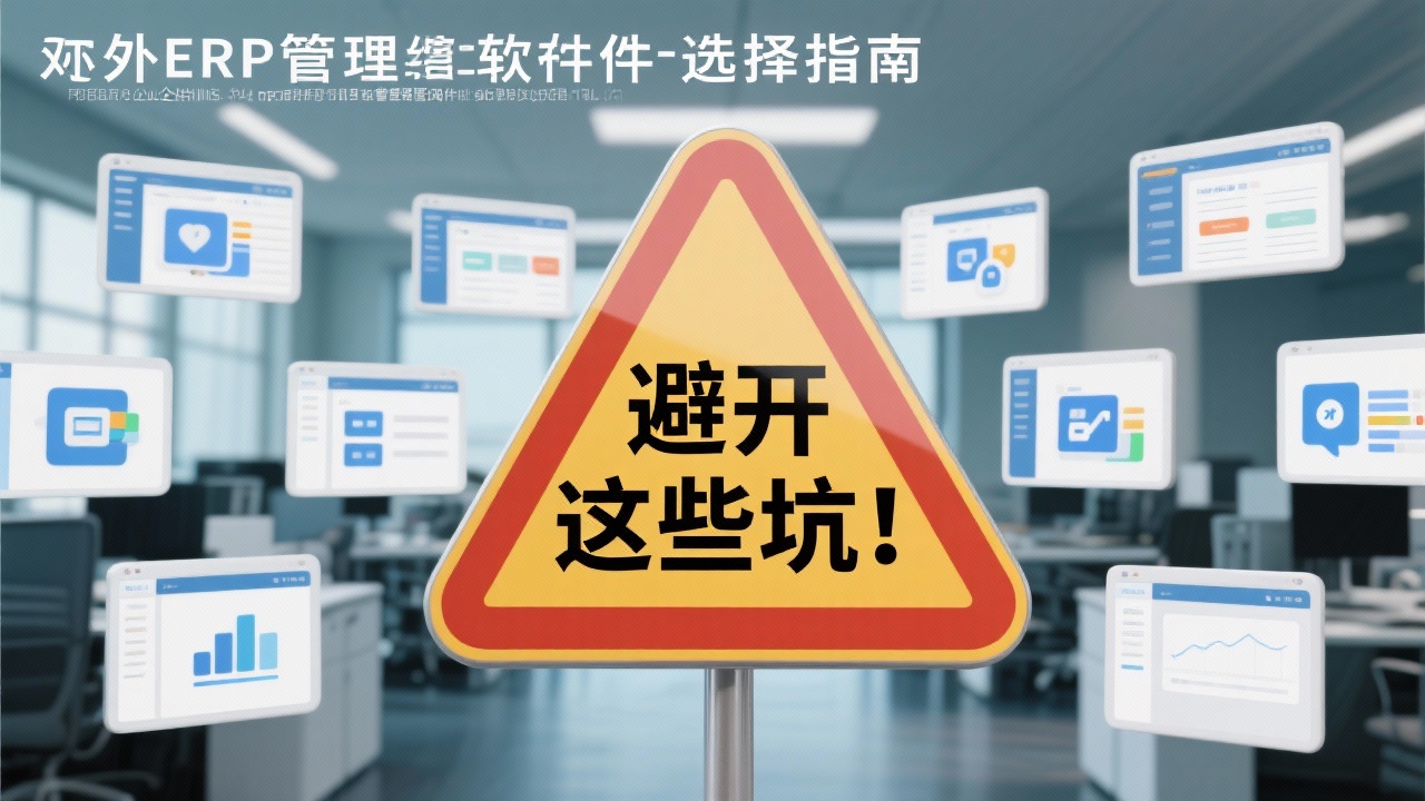 国外ERP管理软件怎么选？避开这些坑！