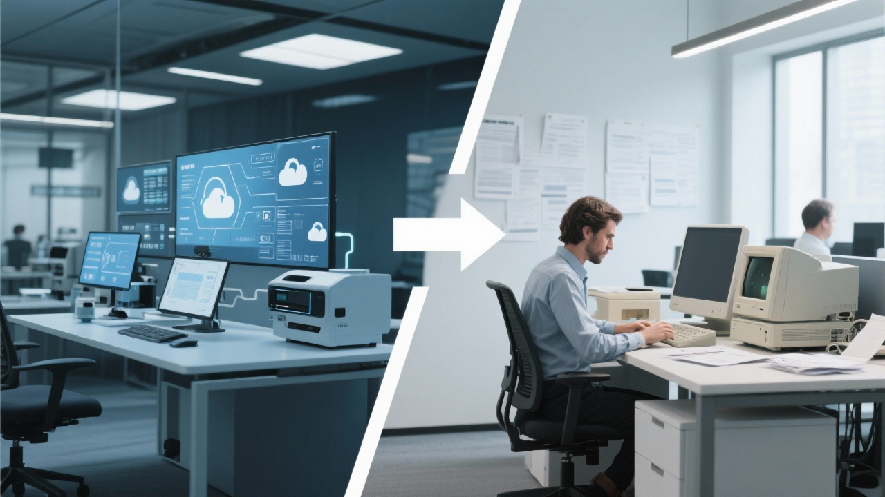 智能办公平台与传统办公的区别在哪里？深度对比