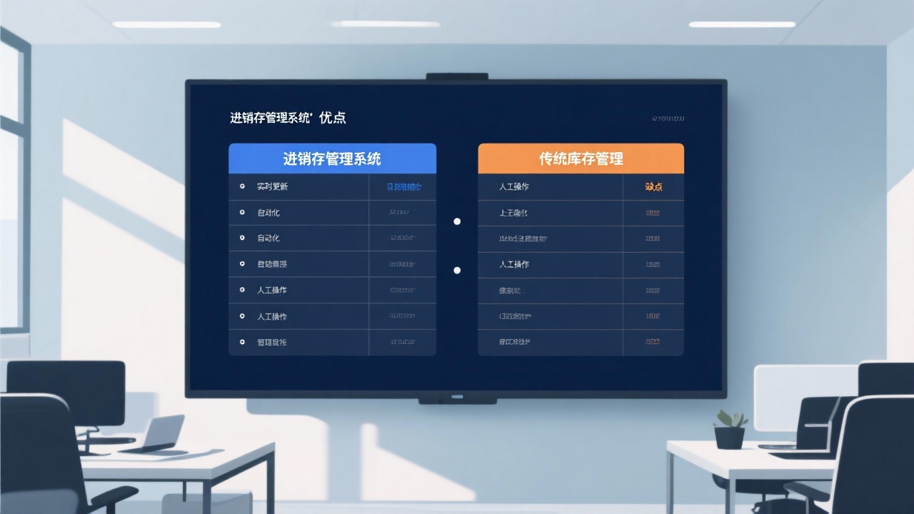 进销存管理系统与传统库存管理的区别在哪里？用表格告诉你差异