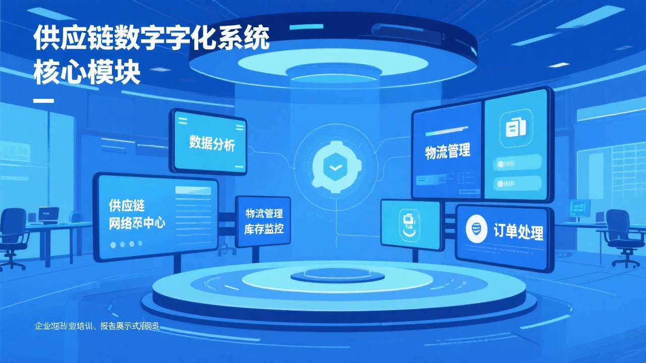 供应链数字化系统的组成有哪些？一文盘点核心模块