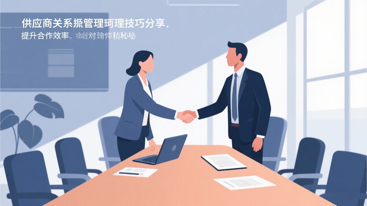 供应商关系管理技巧分享：提升合作效率的秘诀