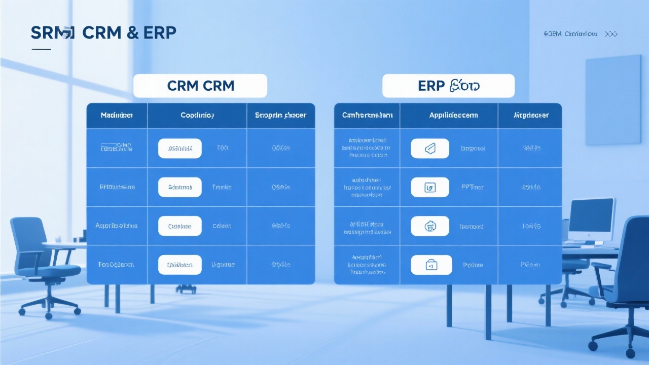 制造业CRM与ERP的差异在哪里？用表格告诉你到底差在哪