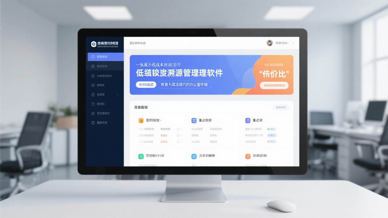 低成本溯源管理软件推荐：哪款性价比最高？