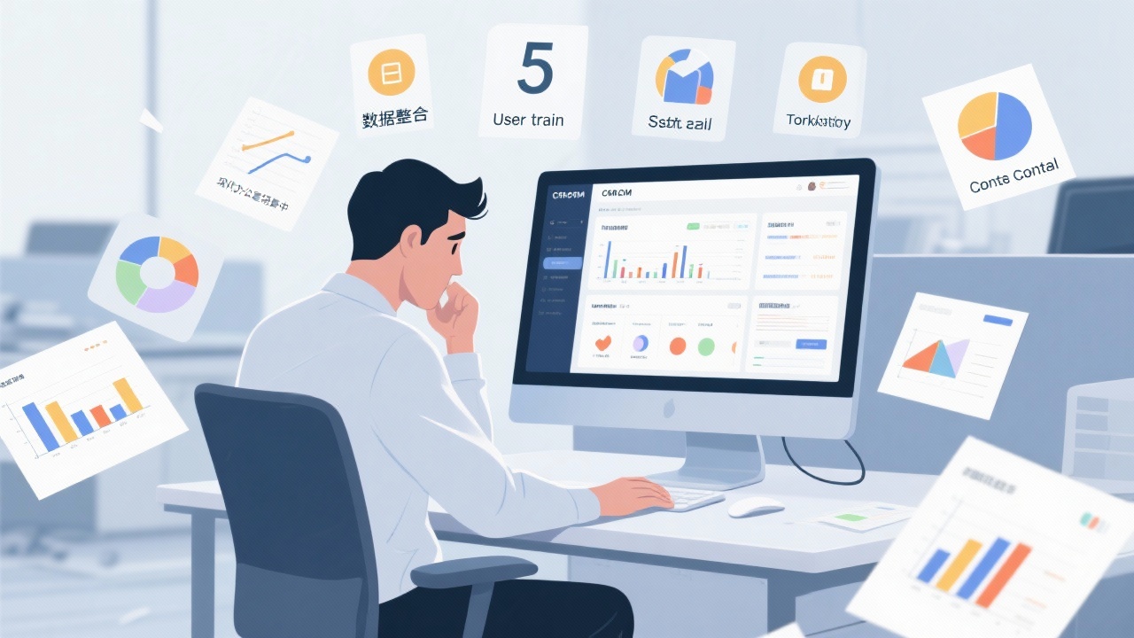 企业使用CRM系统常见的5大挑战及解决方法