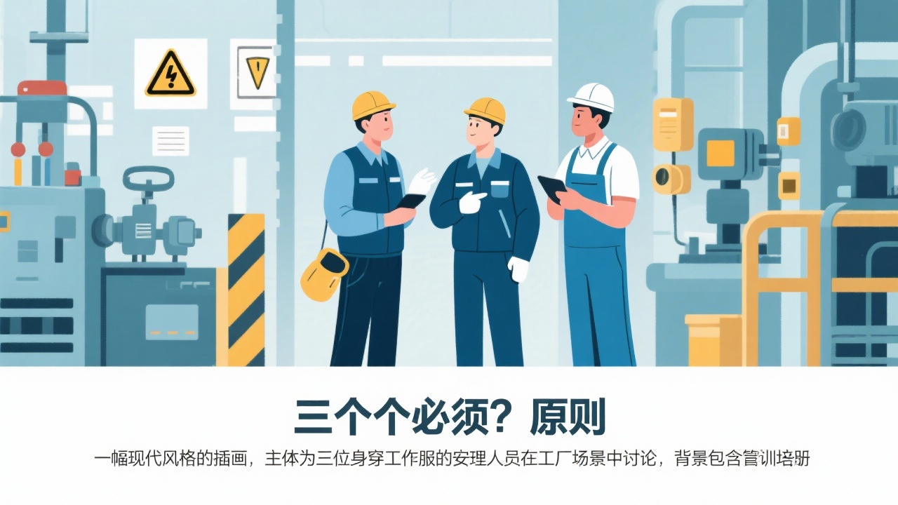 搞懂安全生产管理三个必须的原则，企业安全无忧！