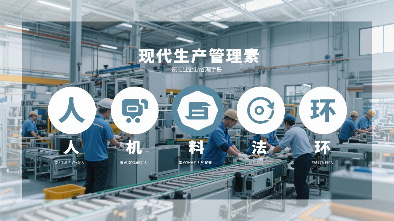 掌握生产管理五要素，效率翻倍的秘密是什么？