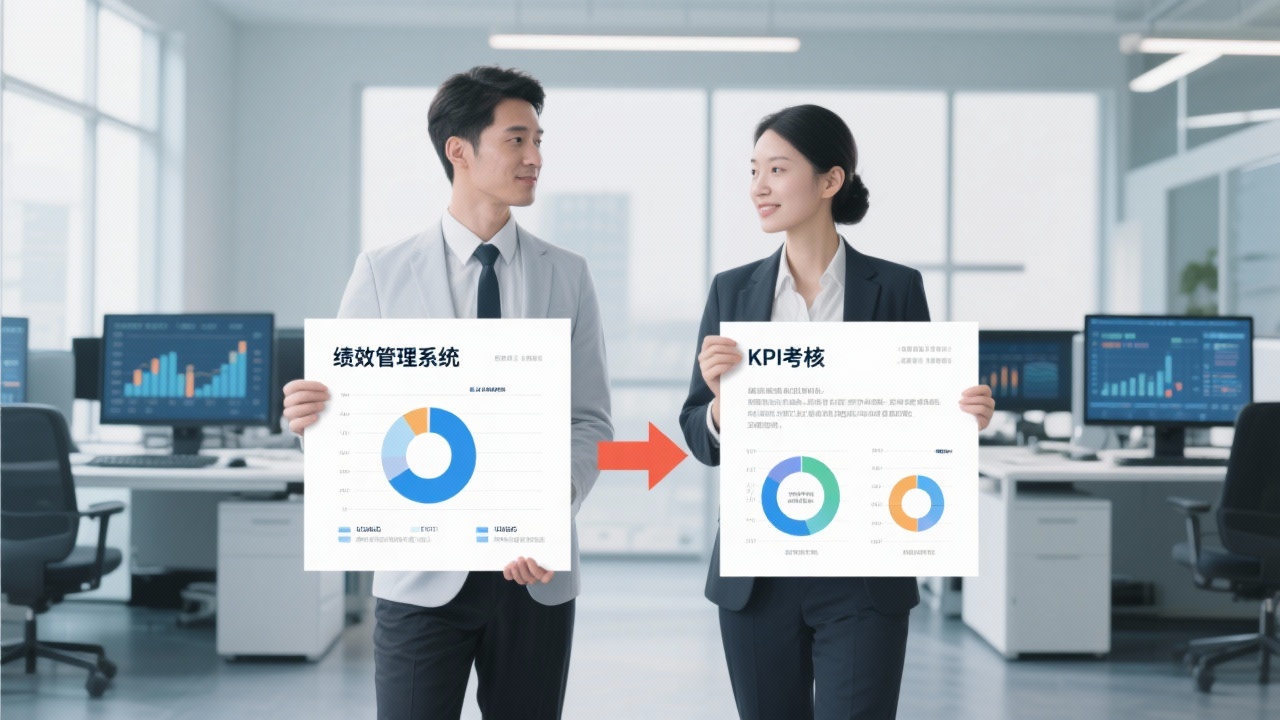 绩效管理系统与KPI考核的区别在哪里？一次看懂两者差异