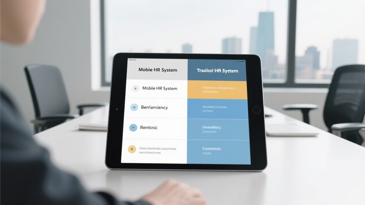 移动HR系统与传统HR系统的区别是什么？用表格告诉你差在哪