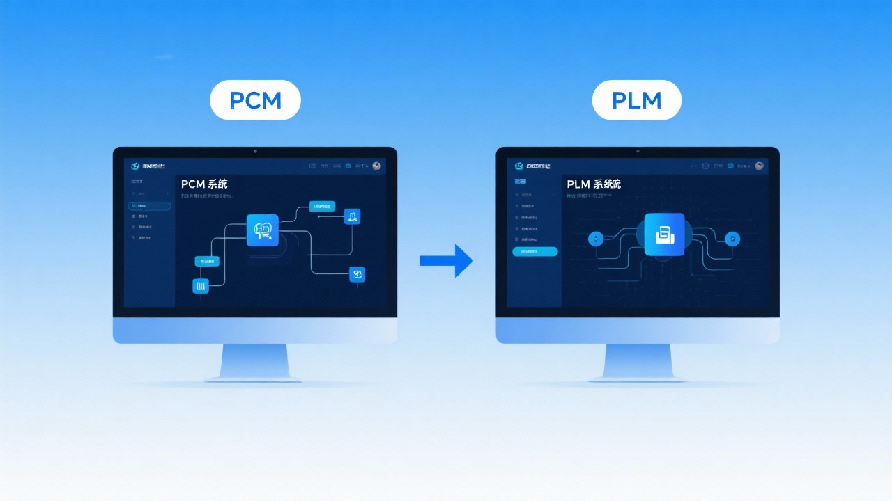 PCM系统与PLM系统的区别在哪里？一文看懂核心差异