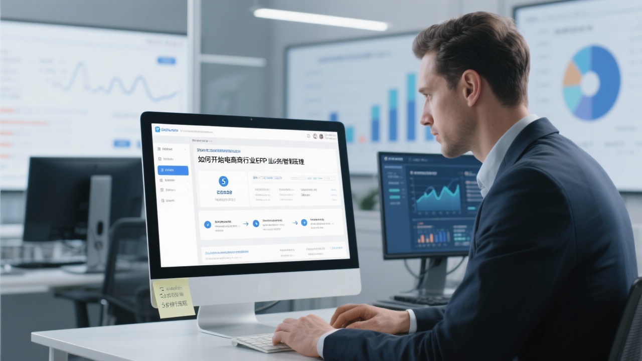 如何开始电商行业ERP业务管理？5步完整操作流程