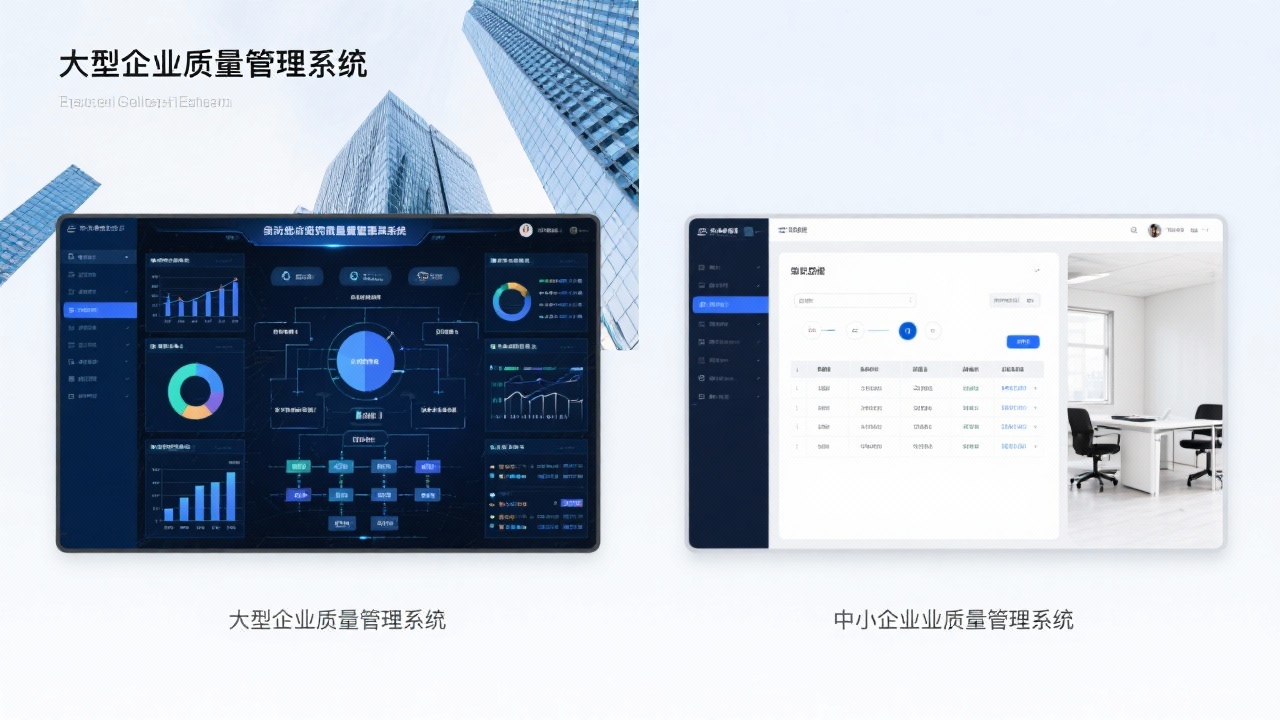 大型企业质量管理系统与中小型企业质量管理系统的区别