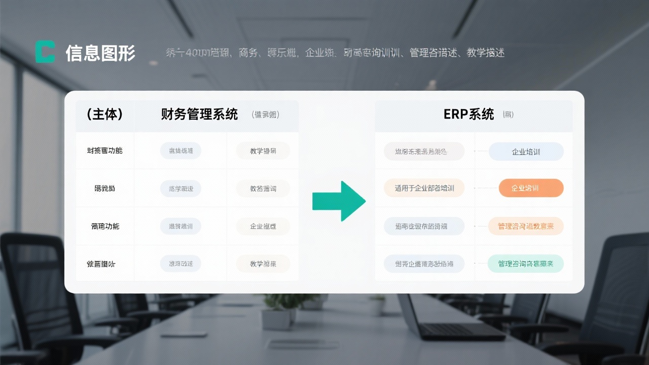 财务管理系统与ERP的区别是什么?用表格告诉你到底差在哪