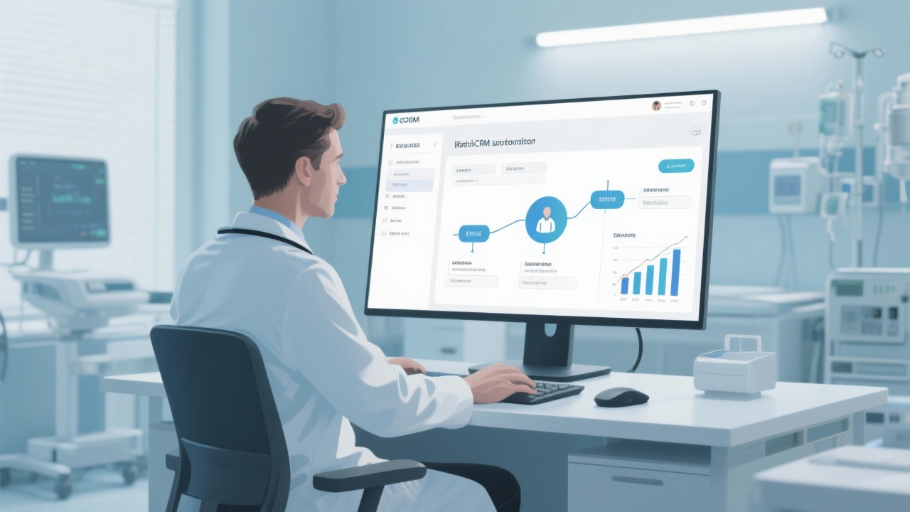 医疗CRM的操作流程是怎样的？完整步骤拆解