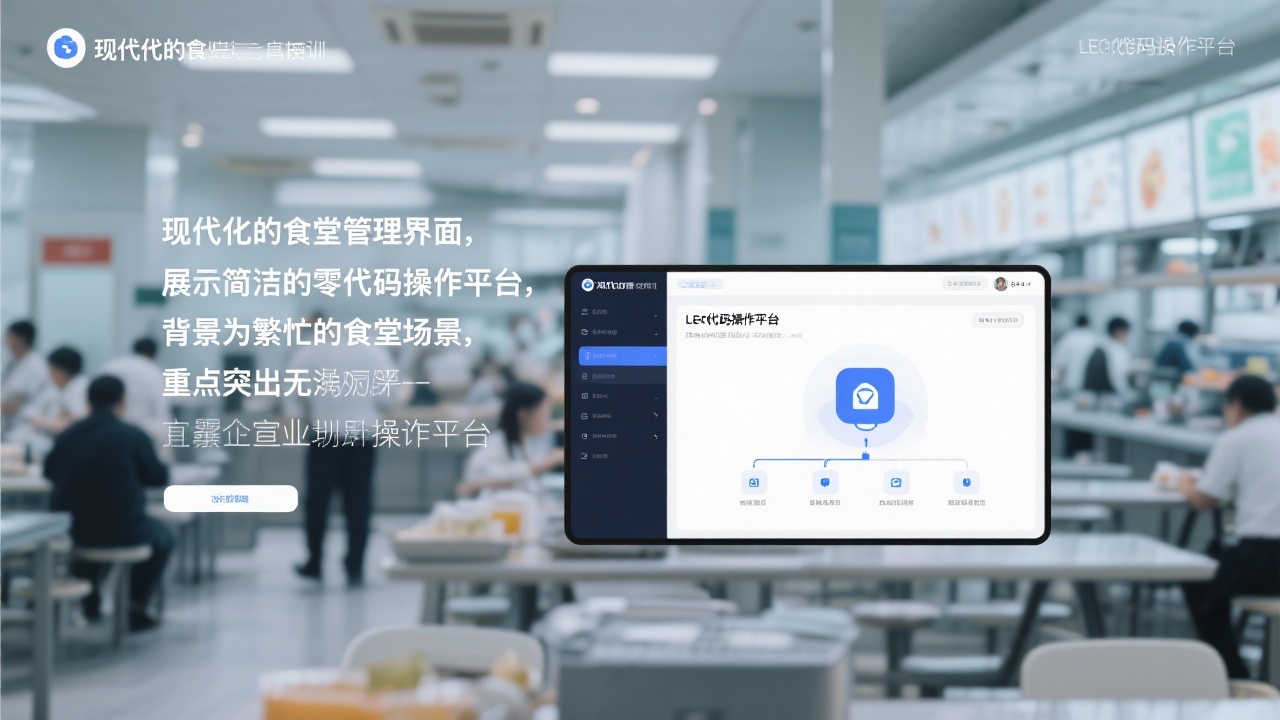 零代码开发食堂管理系统，真的能省时省力吗？