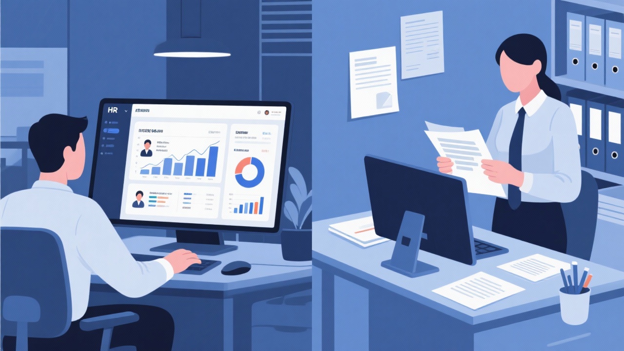 人事管理软件与传统HR管理的区别在哪里？一次看懂差异