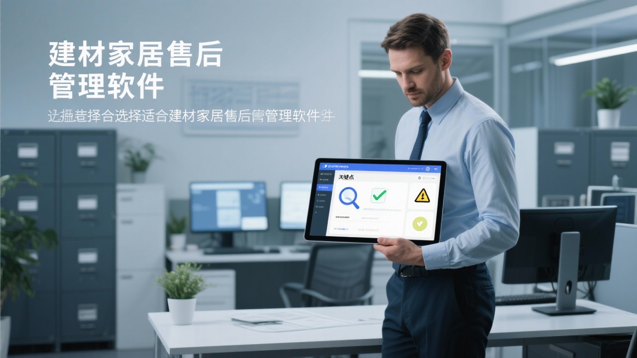 建材家居售后管理软件怎么选？3个关键点帮你避坑！