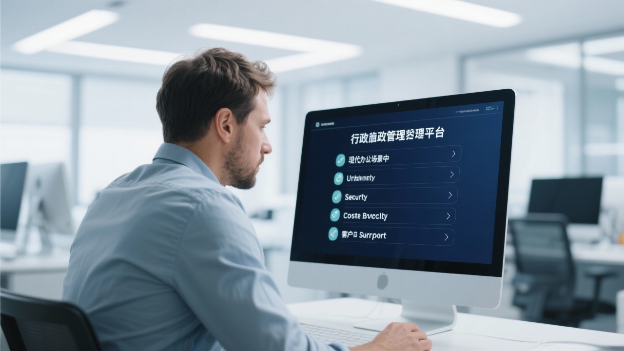 中小企业行政管理平台怎么选？5大关键点帮你避坑！