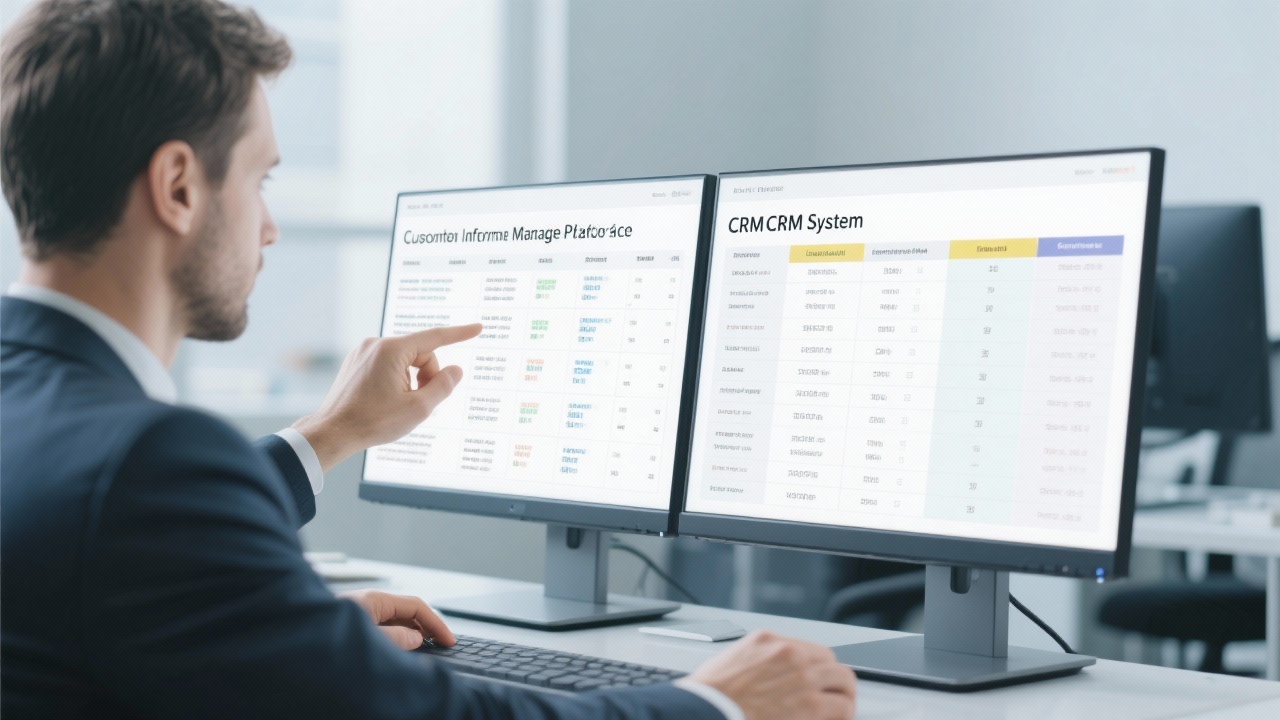 客户信息管理平台与CRM系统的区别是什么？用表格告诉你到底差在哪