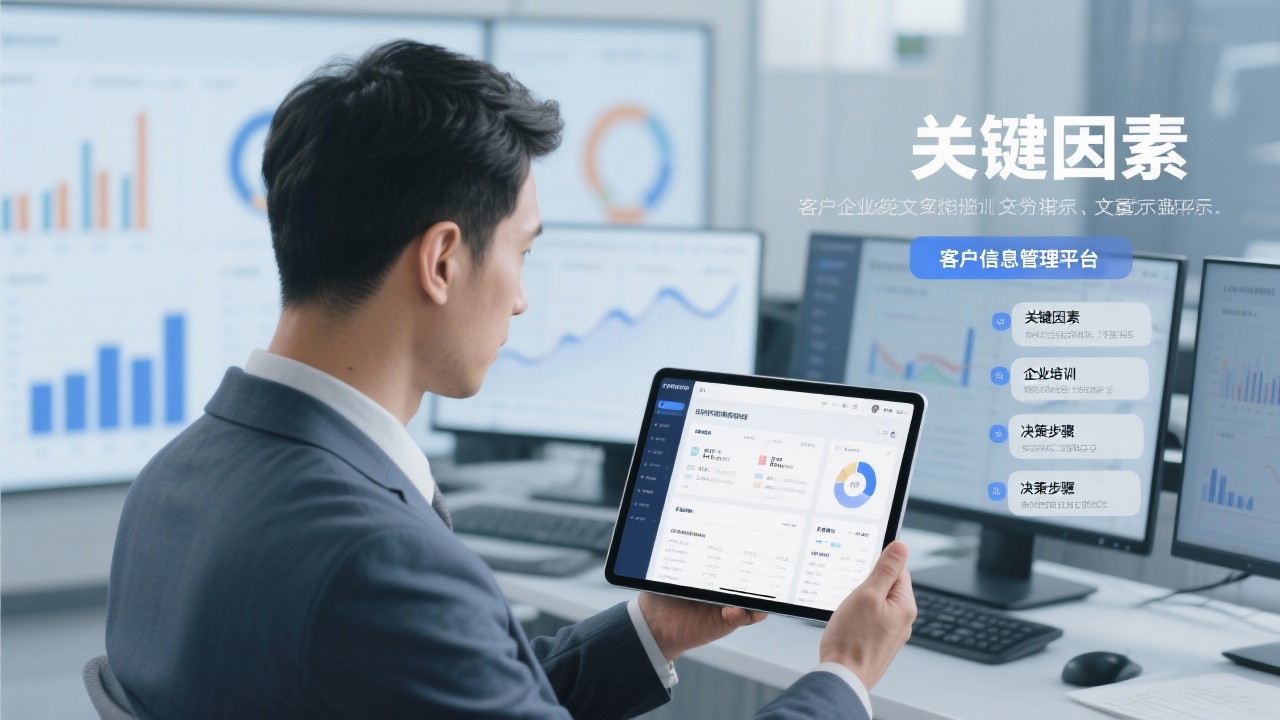 如何选择合适的客户信息管理平台？关键因素与决策步骤解析