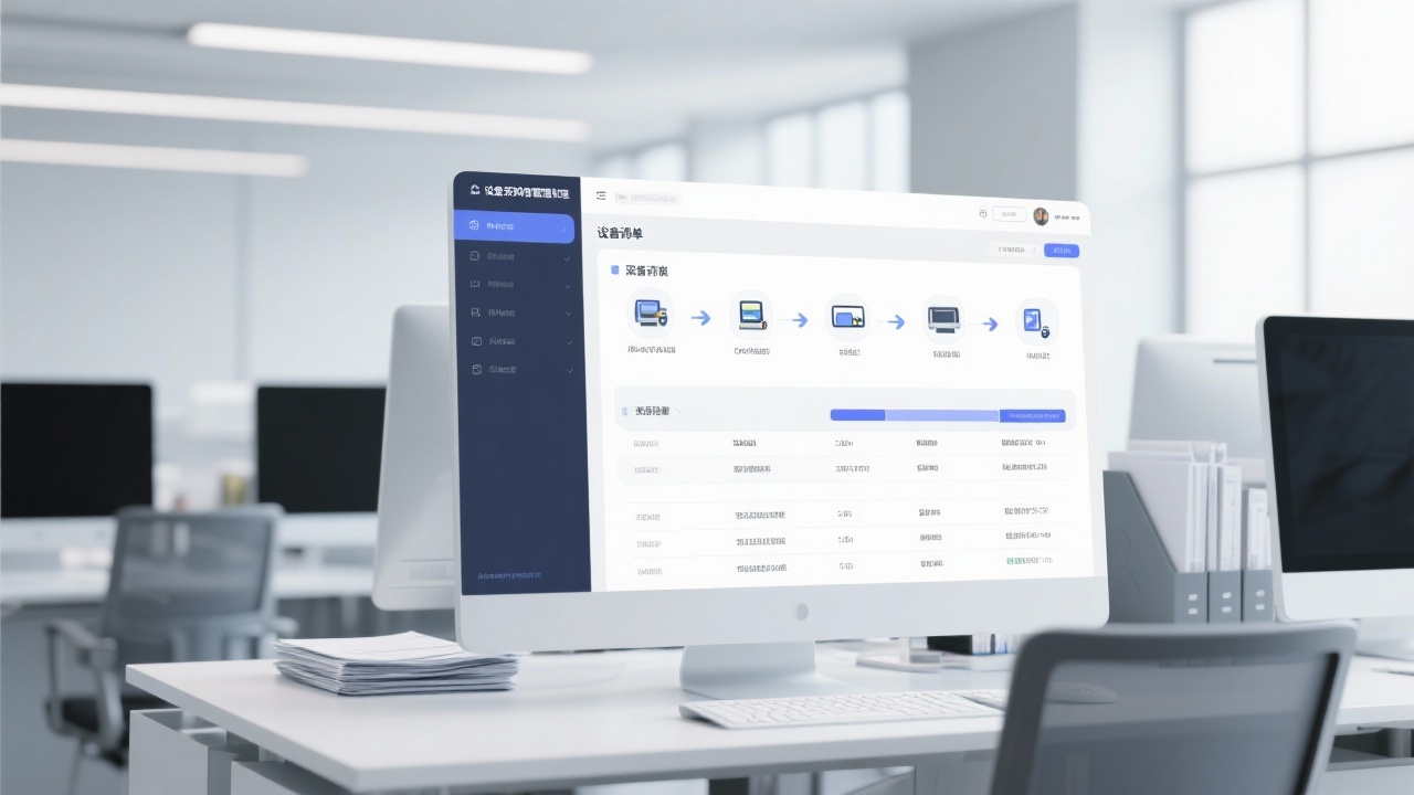 如何开始设备采购管理软件？5步完整操作流程