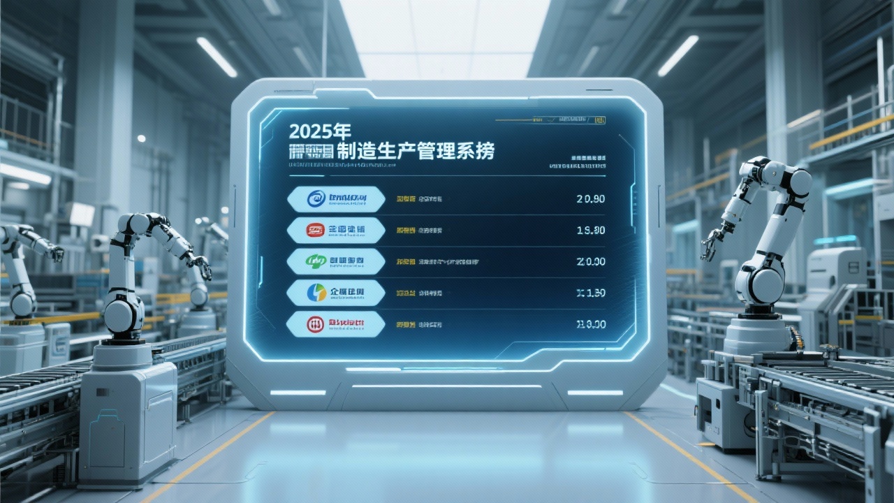 2025年制造生产管理系统排行揭晓，哪家强？