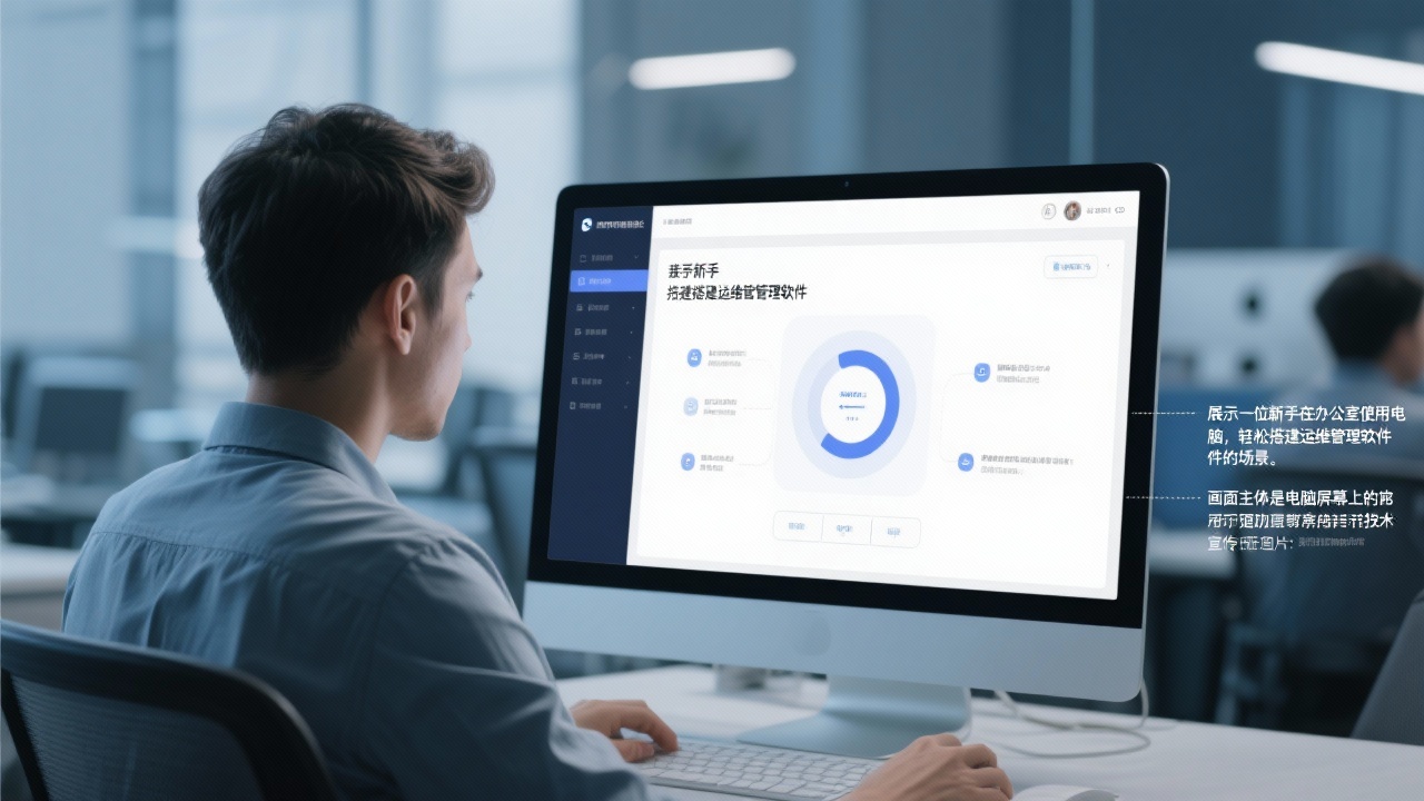 零代码搭建运维管理软件，小白也能轻松上手？