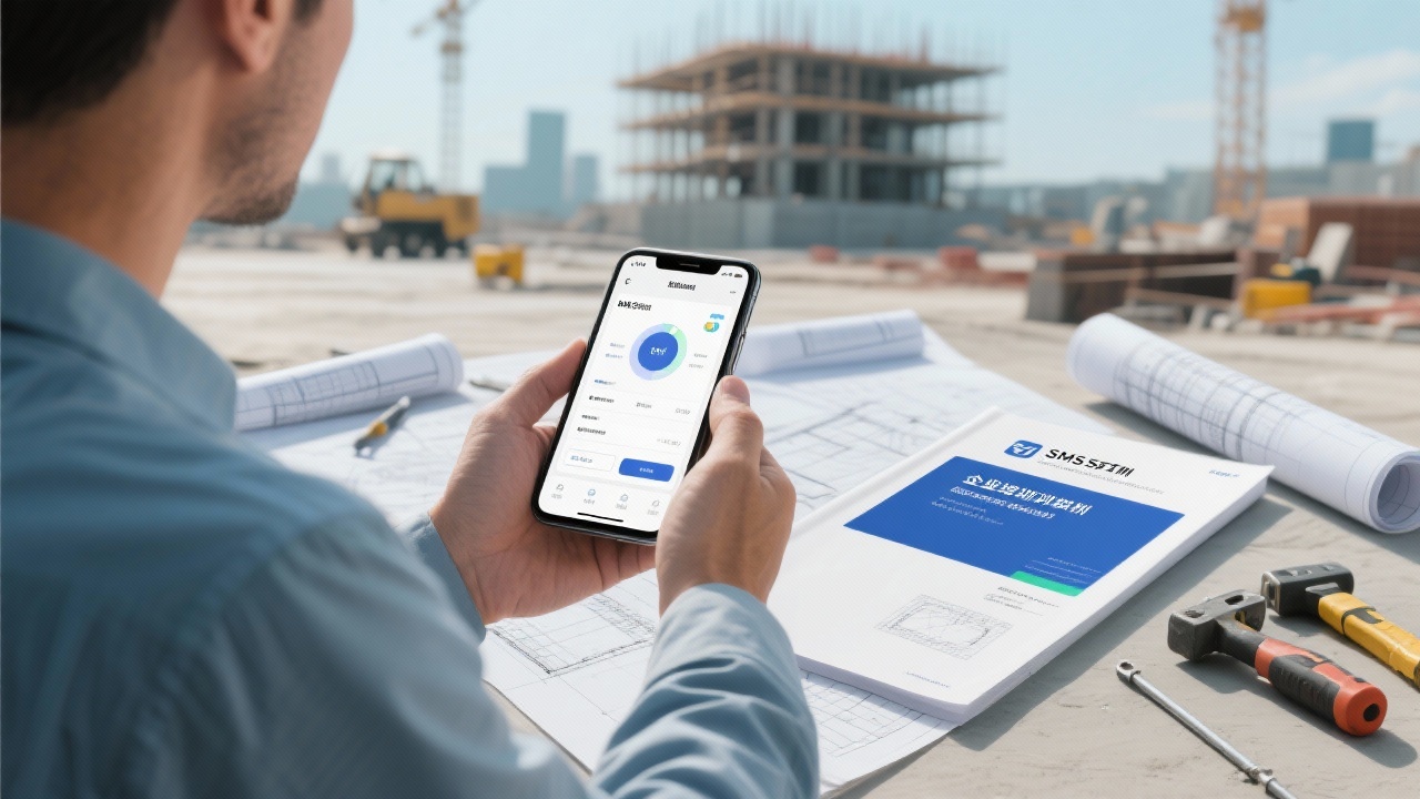 如何开始建筑行业企业SMS？5步完整操作流程