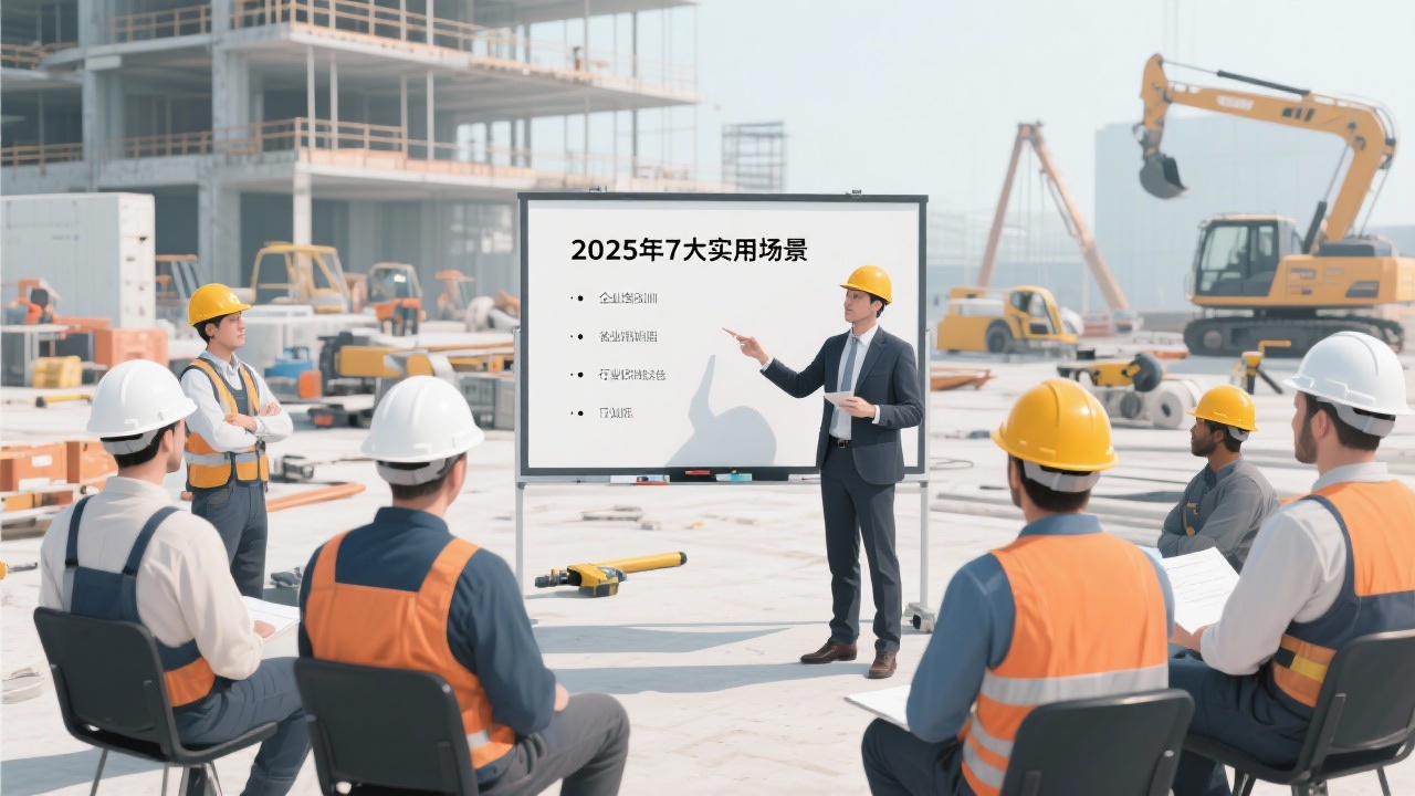 2025年建筑行业员工培训管理的7大实用场景盘点