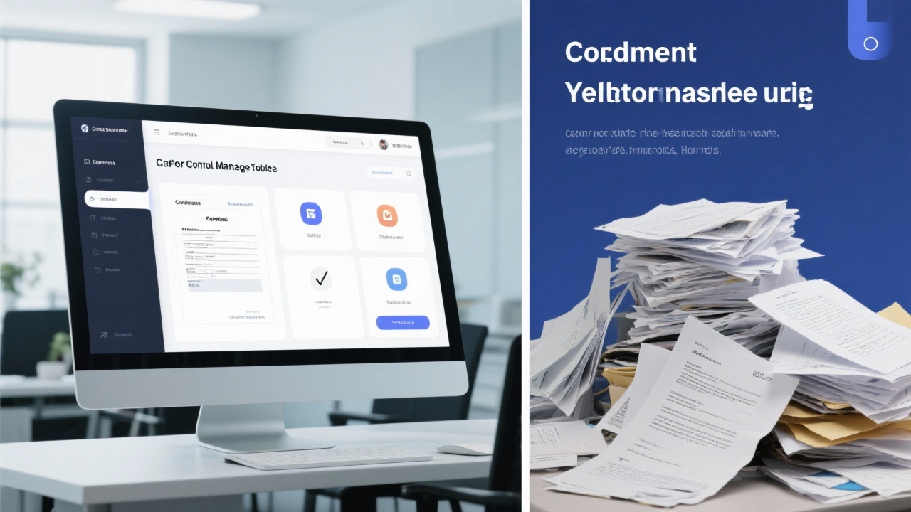 客户合同管理工具和传统纸质合同的区别