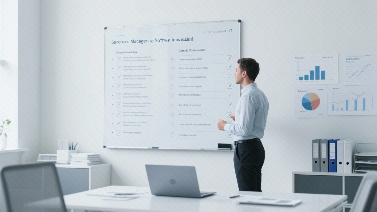 多供应商管理软件实施前的完整检查清单