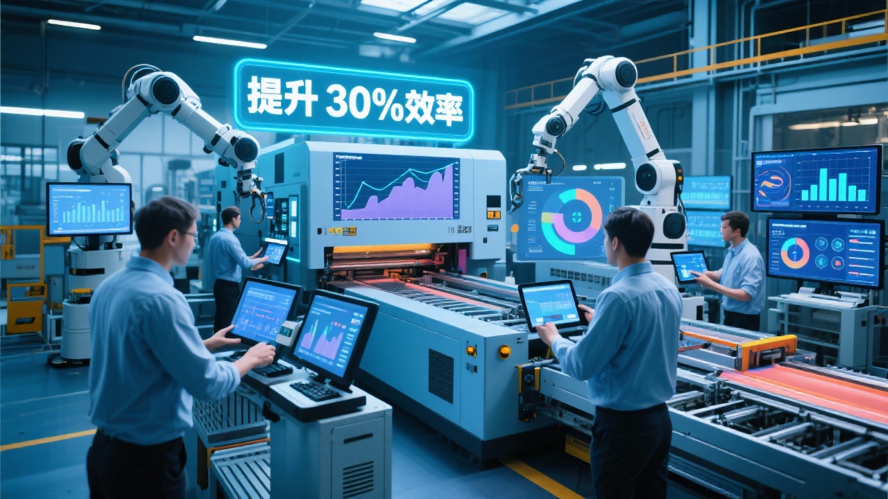 智联工厂生产管理系统：如何提升30%生产效率？