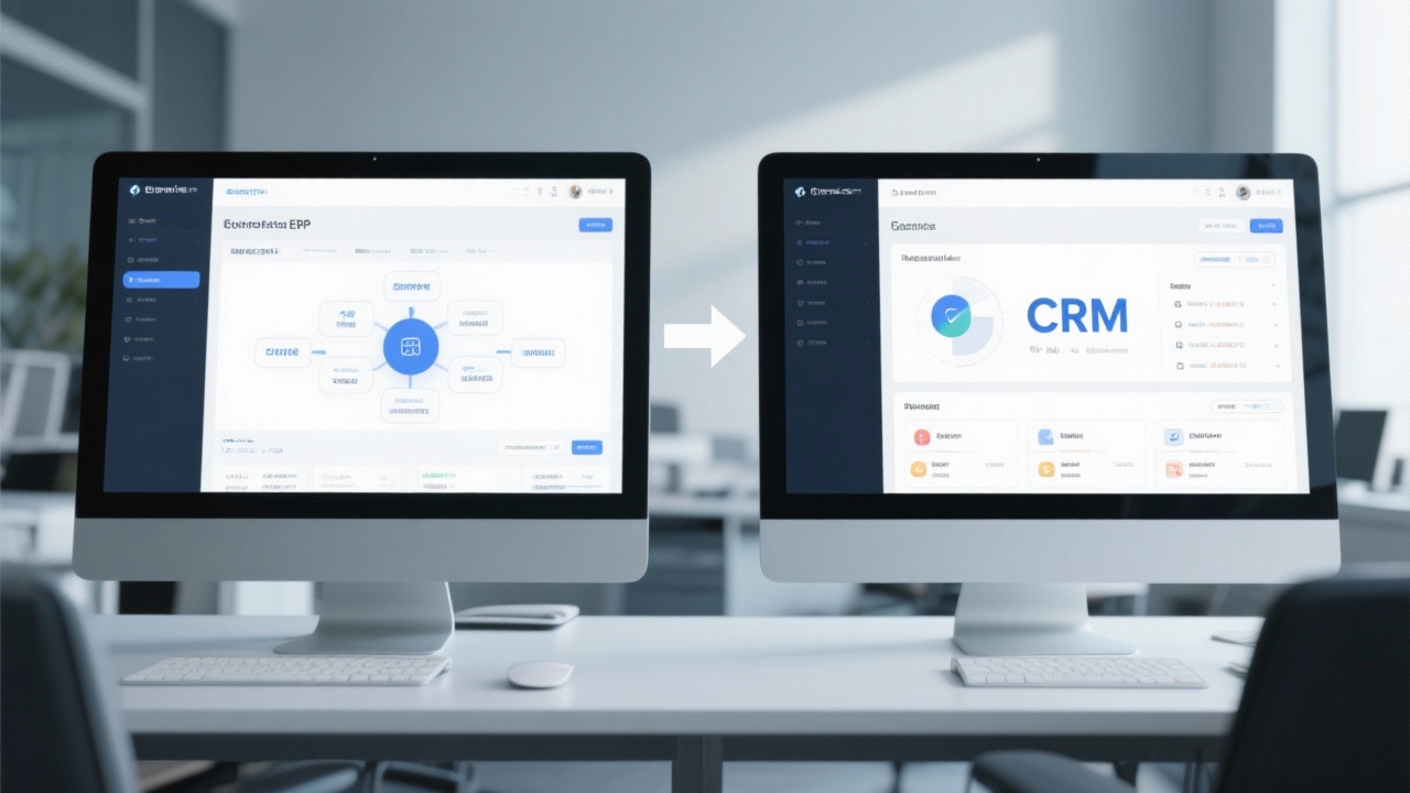 电商ERP系统与CRM系统的差异对比，看完秒懂