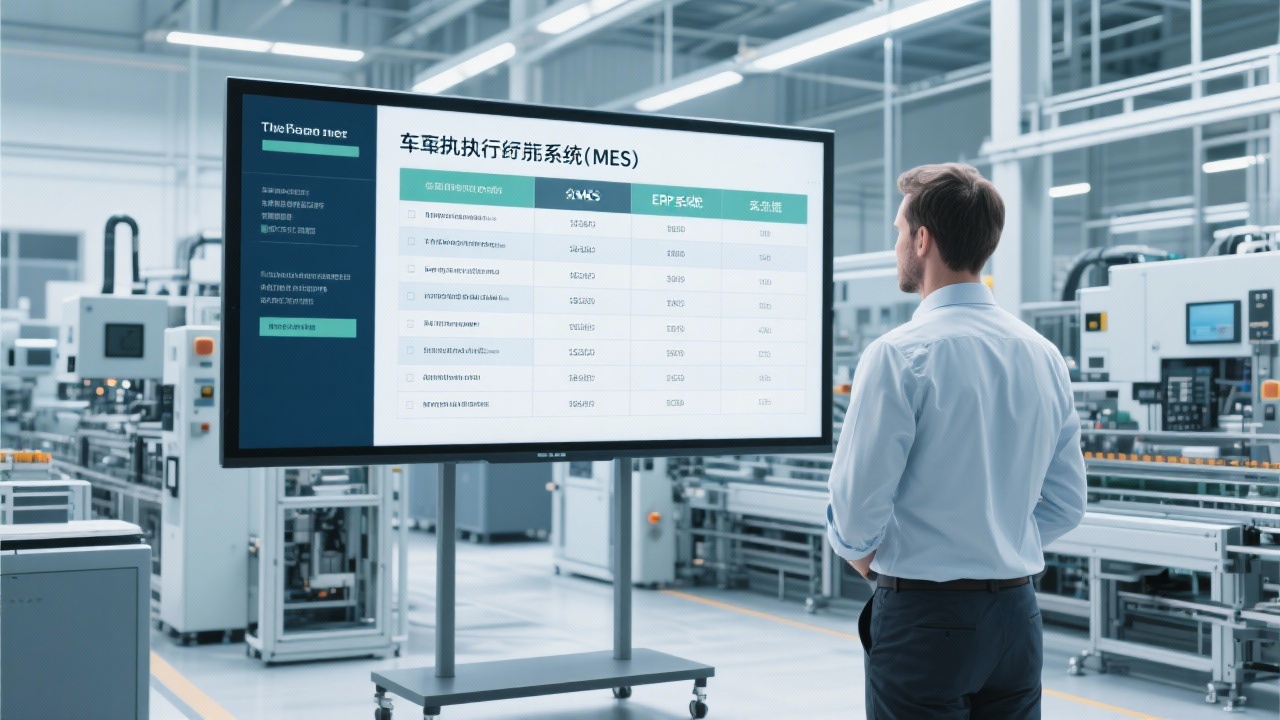 车间执行系统与ERP系统的区别在哪里？一张表看懂差异
