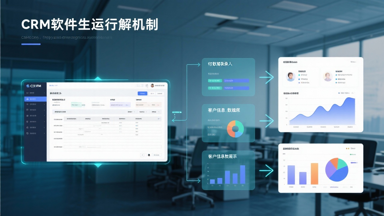 CRM软件的运行机制是怎样的？从数据录入到客户分析的完整步骤
