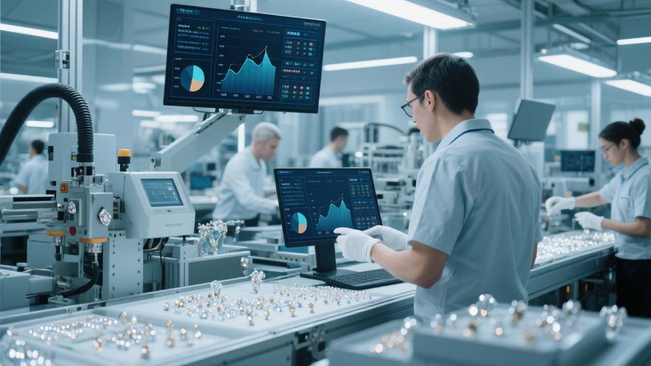 珠宝工厂如何高效管理？揭秘生产管理系统五大优势