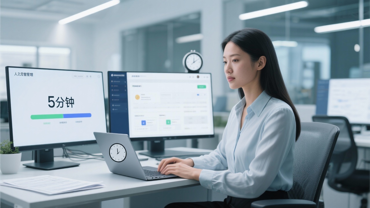 5分钟搞定！如何快速搭建人事管理软件？