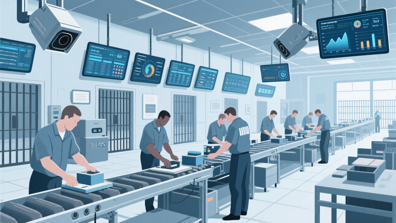 监狱生产管理系统：如何高效提升监狱生产效率？