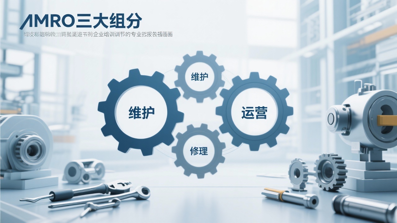 MRO的三大组成部分：维护、修理和运营各自的功能解析