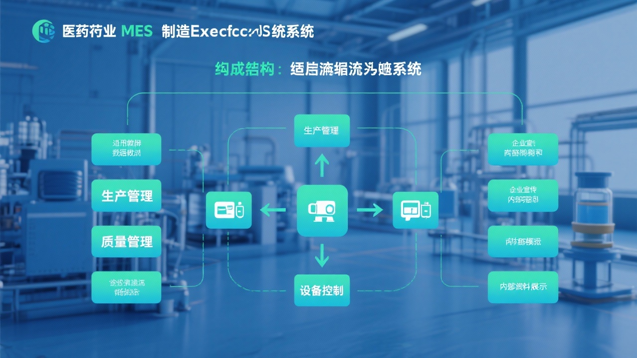 医药行业MES的组成结构是怎样的？3张图讲清楚
