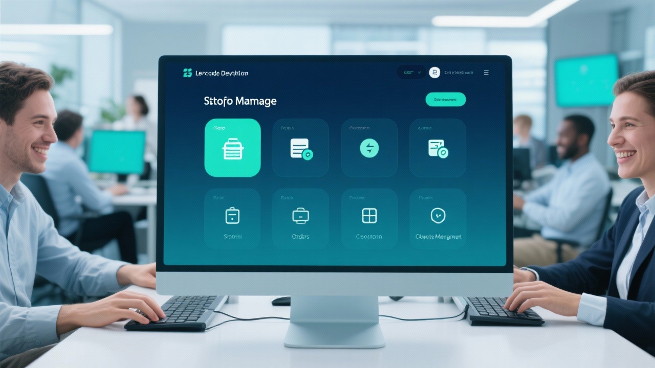 零代码开发店铺管理平台，真的能省时省力？